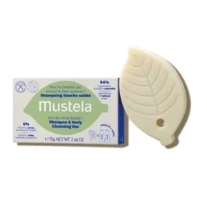 Mustela Shampoing Douche Solide 2 en 1, 75g