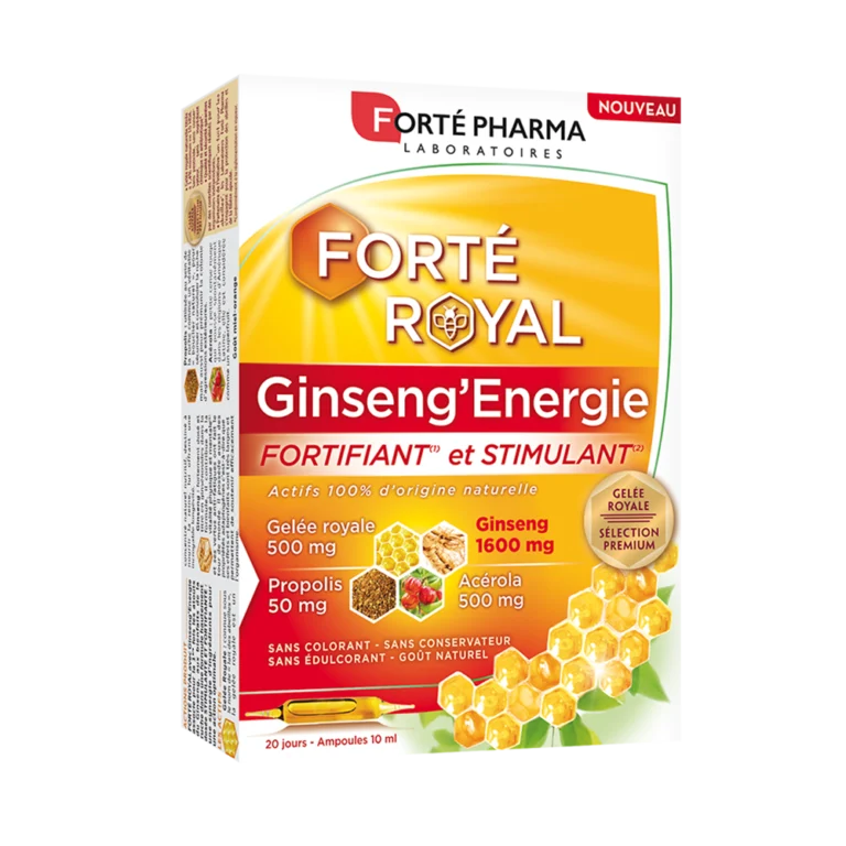 Énergie, anti-fatigue, système immunitaire, fortifiant, stimulant