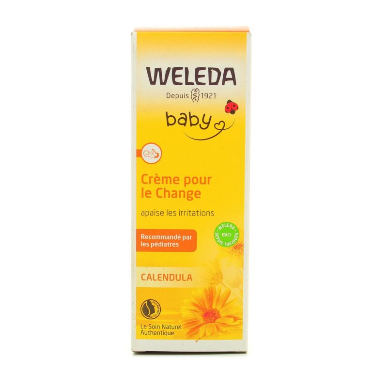 Weleda baby crème change au calendula bio, 75 ml