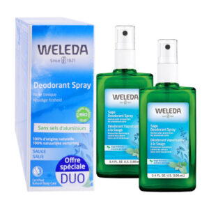 WELEDA DEODORANT SPRAY SAUGE SALIE BIO DUO 100ML