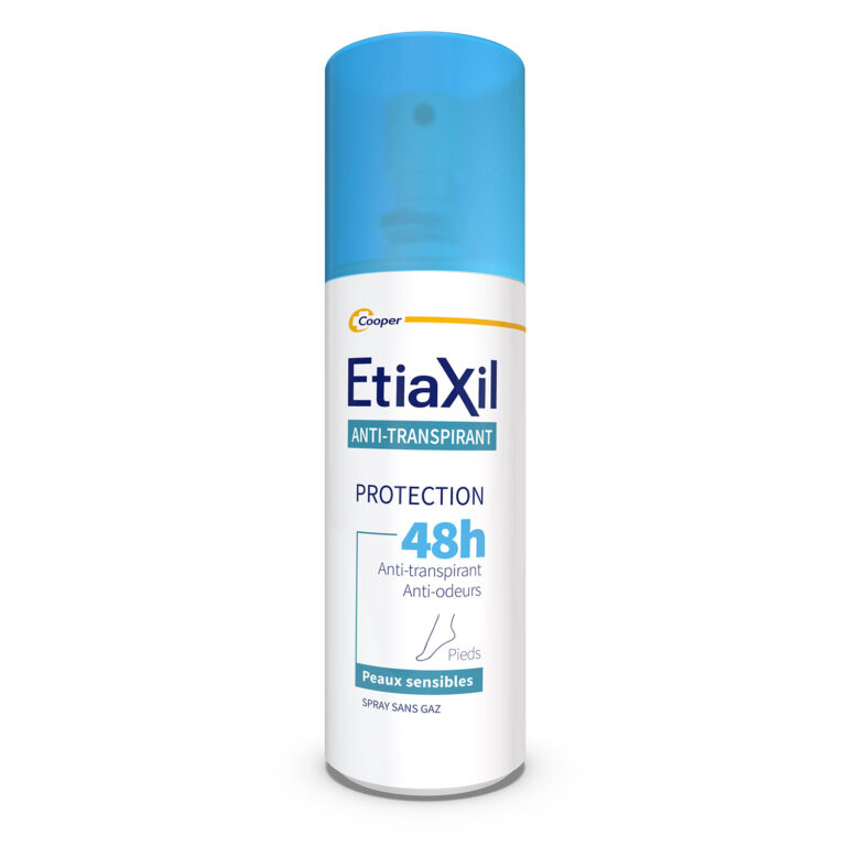 ETIAXIL DEODORANT ANTI-TRANSPIRANT 48H PIEDS - Vaporisateur 100 ml