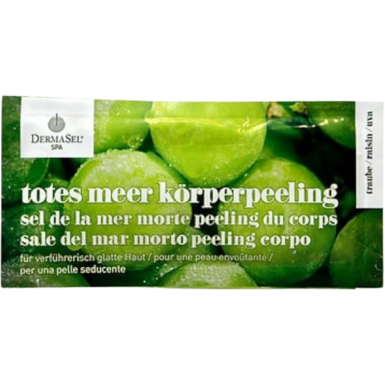 DermaSel sexy skin Peeling corporel de la Mer Morte au raisin