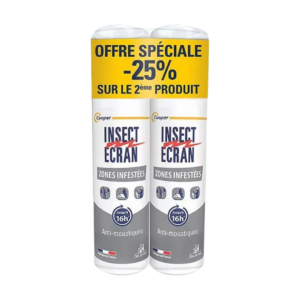 Insect Écran Anti-Moustiques Zones Infestées, lot 2x100ml